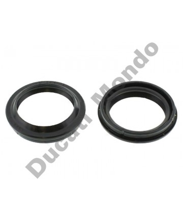 All Balls Racing fork dust seals 43mm Showa for Ducati 748 749 916 996 998 999 Monster 600 750 900 S2R S4R 1000 Multistrada ST3 ST4 Supersport