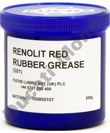 Fuchs Renolit red rubber grease G51 - 500g - brake caliper seals