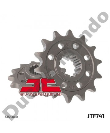 JT Sprockets 525 pitch 14 tooth front sprocket for Ducati 749 848 998 999 1098 1198 Streetfighter Monster S4R Hypermotard Multistrada Diavel JTF741.14
