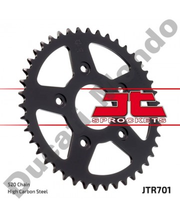 JT rear Sprocket 43 tooth for Aprilia RS125 Tuono Tuareg Cagiva Mito Evo Planet Raptor 125 SP525 River 600 JTR701.43 models EAN number: 824225306040