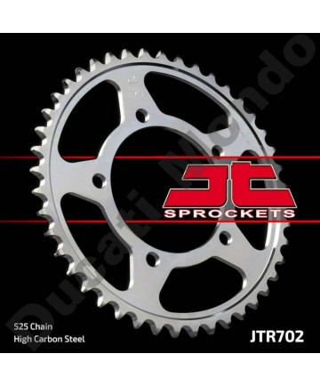 JT rear Sprocket 41 tooth Aprilia RSV 1000 & Tuono RSV4 V4R V4RR 525 SL 750 Shiver 850 Mana Dorsoduro Caponord 1200 JTR702.41 replacement spare part EAN number: 824225306057