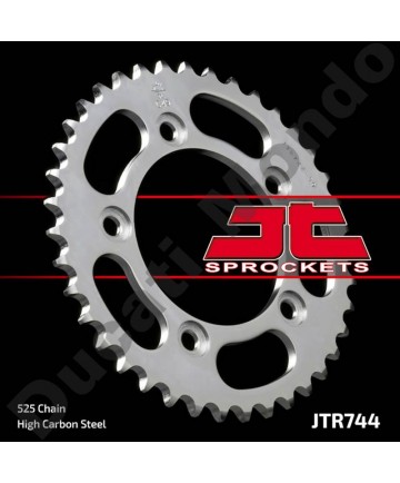 38 tooth JT steel rear sprocket for Ducati 749 999 03-07 JTR744.38 replacement service spare part EAN number: 824225311174