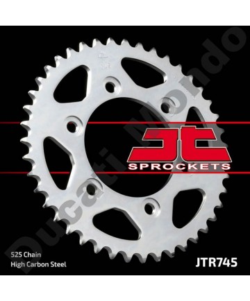 JT rear Sprocket 38 tooth Ducati ST2 ST3 ST4 Monster 1000 Sport Classic JTR745.38 replacement service spare part EAN number: 824225310184