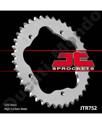 JT Sprockets 41 tooth steel rear sprocket for Ducati 848 916 996 998 Monster 796 1100 Hypermotard 1100 Multistrada 525 pitch JTR752.41
