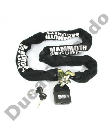 Sold Secure Mammoth Lock & 1.8m Chain (12mm)