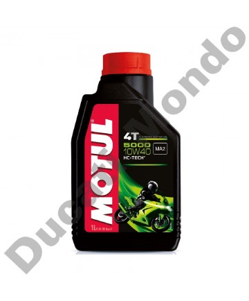 Motul 5000 4T Semi-synthetic Engine Oil 10W-40 - 1 Litre