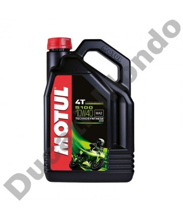 Motul 5100 4T Techno-synthetic ester technology oil 10W-40 - 4 Litre