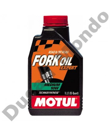 Fork Oil Motul Expert Semi synthetic Medium 10W - 1 Litre 105930 replacement spare service fluid EAN number: 3374650008424