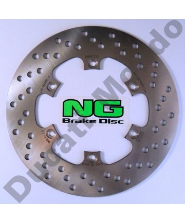 NG rear brake disc for Cagiva Mito 125 Sports Mk1 Mk2 Evo 1 & 2 SP525 Planet Raptor Supercity River 600 NG146 replacement spare part Equivalent to Cagiva OEM part number 800062615 MD638 EAN 8435502401499