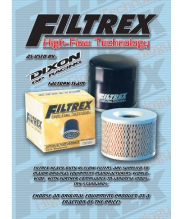Filtrex oil filter for Ducati