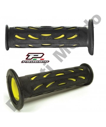 Progrip Gel Touch Dual Compound Handle Bar Grips PG724 Yellow & Black