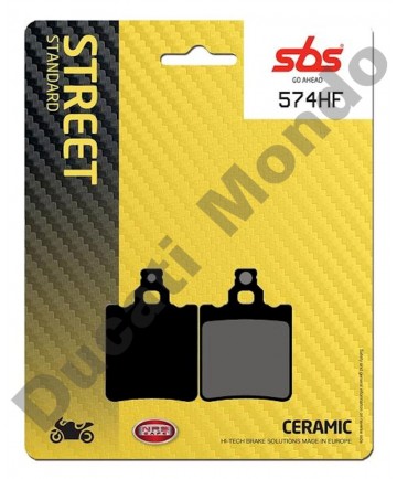 SBS Ceramic Rear brake pads for Aprilia RS50 96-05 RX  MX 574LF