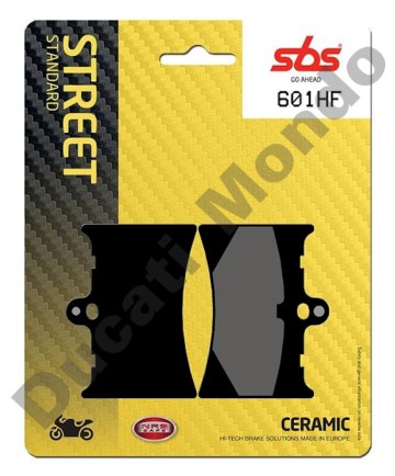 SBS front brake pads Aprilia RS125 93-05 Street Ceramic 601HF