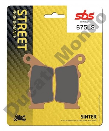 SBS Low Sinter rear brake pads Ducati Sportclassic 1000 Scrambler 400 800 675LS