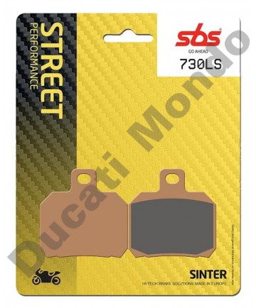 SBS Low Sinter Rear brake pads for MV Agusta F3 675 B3 Brutale 800 Rivale 730LS