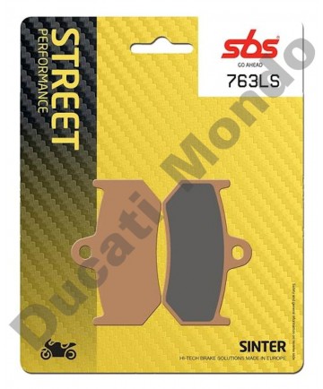 SBS Sinter rear brake pads for MV Agusta 750 1000 1078 F4 Brutale 750 910 920 989 990 1078 763LS