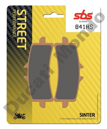 SBS Sintered Front brake pads for Aprilia RSV4, RSV4R / Factory 841HS