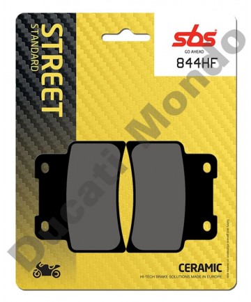 SBS Street Ceramic front brake pads Aprilia RS125 06-11 Dorsoduro 750 SL Shiver Mana 850 844HF