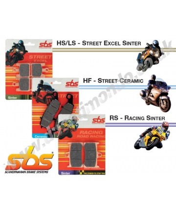 SBS Race Sinter Front brake pads 695RS