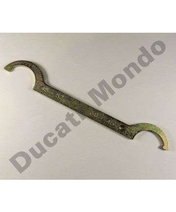 BikeTek Universal Shock Wrench, Small 38-45mm & 45-52mm SHKWRE01