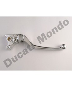 Front brake lever for Ducati 748 996 998 Multistrada 1000 1100 - Silver - Late axial 8mm pivot version