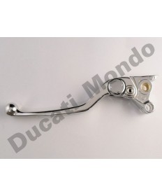 Clutch lever for Ducati 748 996 998 Multistrada 1000 1100 - Silver - Late axial 8mm pivot version