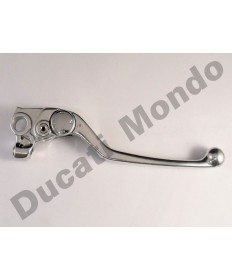 Span adjustable front brake lever for Cagiva Mito 125, Raptor 125 Planet 125 & Supercity 125 - Silver