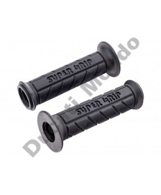 Bike It Supergrips Black Road Handle Bar Grips - Pairs for 22mm or 7/8" handle bars, ideal Ducati GRPSUPBLK