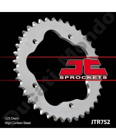 JT Sprockets 41 tooth steel rear sprocket for Ducati 848 916 996 998 Monster 796 1100 Hypermotard 1100 Multistrada 525 pitch JTR752.41