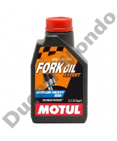 Fork Oil Motul Expert Semi synthetic Medium Heavy 15W - 1 Litre 105931 replacement spare service fluid EAN number: 3374650008417