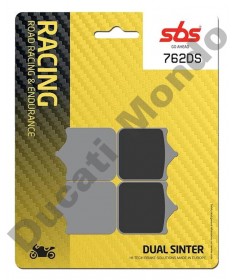 SBS Dual Sinter Front brake pads Ducati 4 pad calipers 762DS