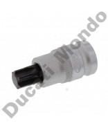JMP 1/2" drive T60 Torx bit socket swingarm eccentric rear hub pinch bolt Ducati Monster 1200 Supersport 939 Diavel 1260 XDiavel