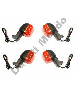 Full set of 4 replacement indicators for Ducati 748 916 996 998 Supersport 750ie 800ie 900ie 1000ie Sport 620 Monster 600 750 900 Cagiva Mito 125