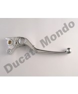 Front brake lever for Ducati 748 996 998 Multistrada 1000 1100 - Silver - Late axial 8mm pivot version