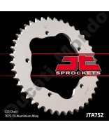 JT Sprockets 45 tooth alloy rear sprocket for Ducati 848 916 996 998 Monster 796 821 939 1100 Hypermotard 1100 Multistrada 525 pitch JTA752.45