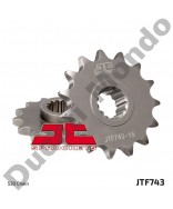 JT steel front sprocket 15 tooth 530 pitch Ducati Multistrada 1200 & 1260 all models 10-19 JTF743.15