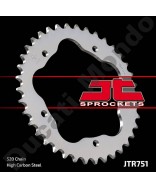 JT Sprockets 38 tooth 520 pitch steel rear sprocket for Ducati 748 Monster S2R 800 520 conversion for 848 916 996 998 JTR751.38