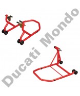 Ducati front and rear paddock stand set - 40mm version - 1098, 1198, Streetfighter 1098, 1199 1299 Panigale, Multistrada / Monster 1200, Diavel, Supersport 939