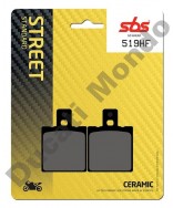 SBS Street Ceramic rear brake pads for Ducati 519HF