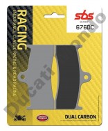 SBS Dual Carbon Front brake pads MV F4 & Brutale 750 910 676DC
